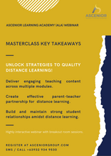 Load image into Gallery viewer, MASTERCLASS DISTANCE LEARNING PHILIPPINES