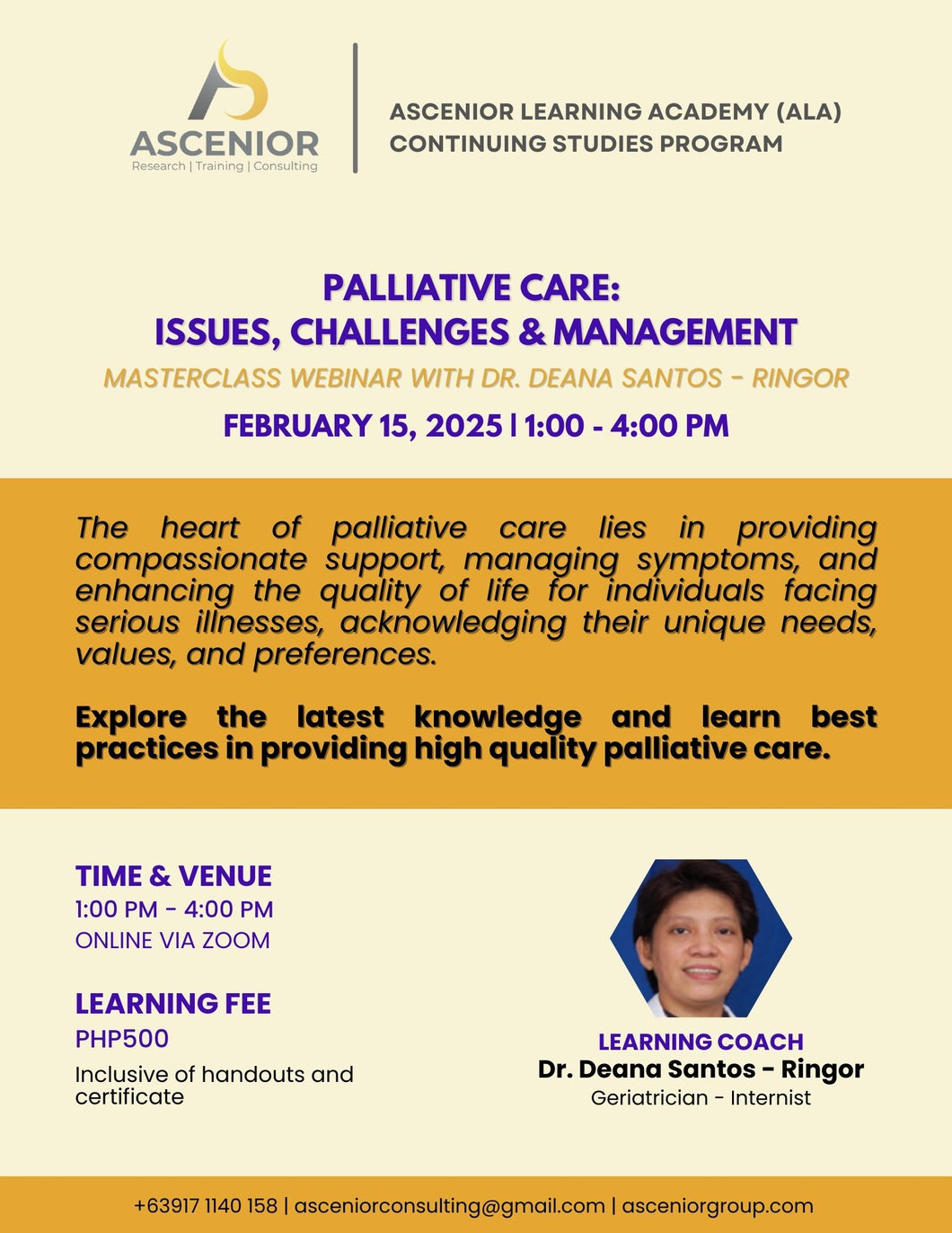 Palliative Care: Issues, Challenges & Management | Feb 15, 2025