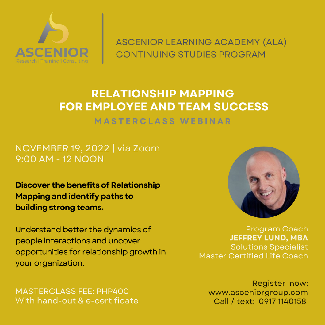 Relationship Mapping for Employee & Team Success | November 19