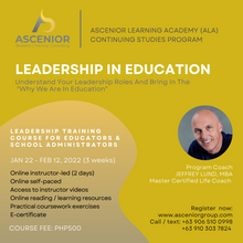 Load image into Gallery viewer, Leadership in Education Online Course | Starts Jan. 22
